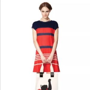 Jason Wu for Target Red & Blue Striped Dress M